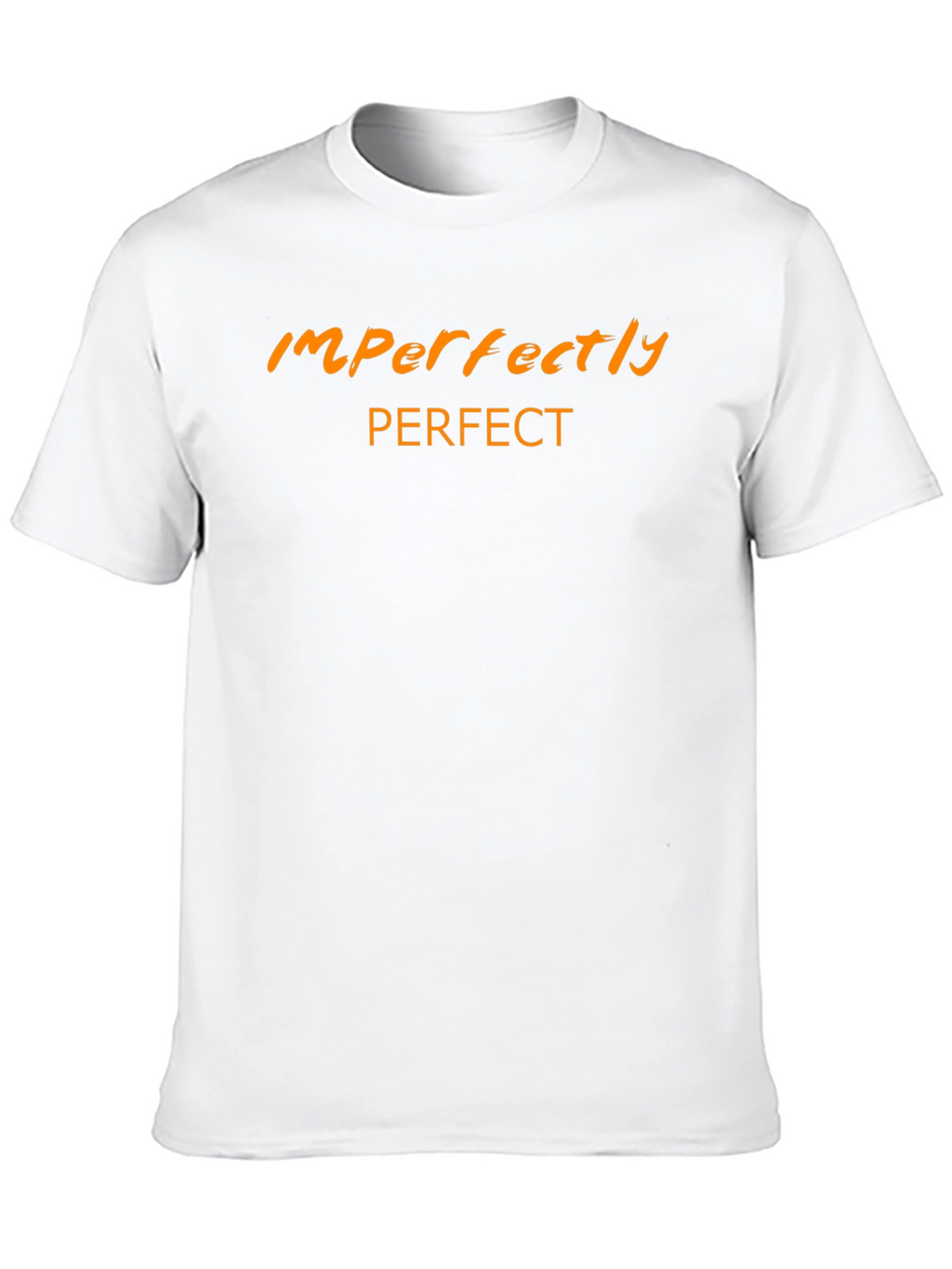 Imperfectly Perfect Black Graphic Tee
