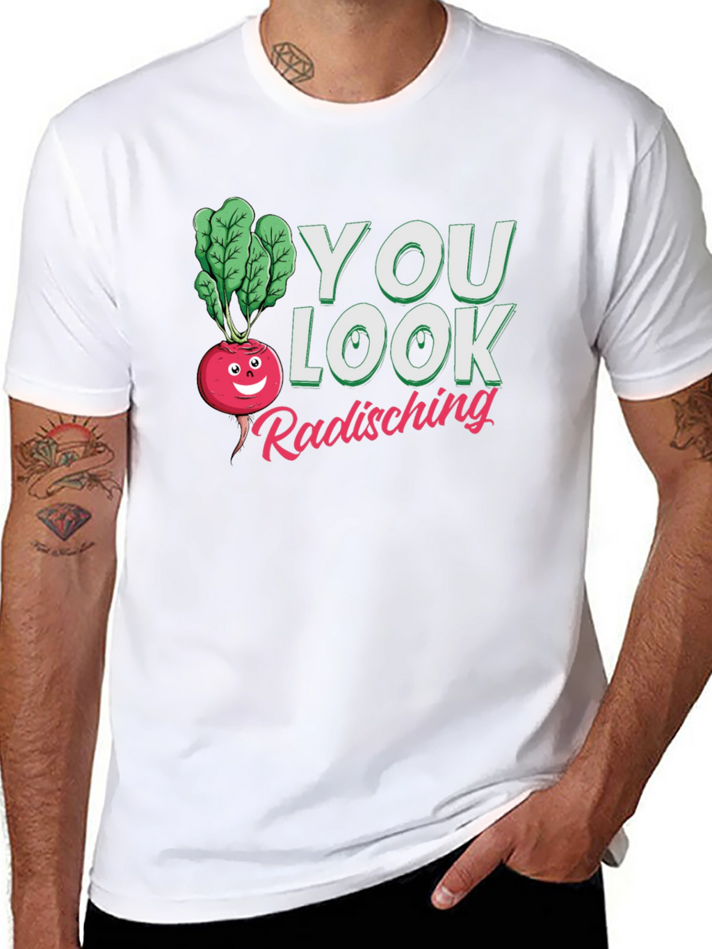 Radishing Radish Pun T-Shirt