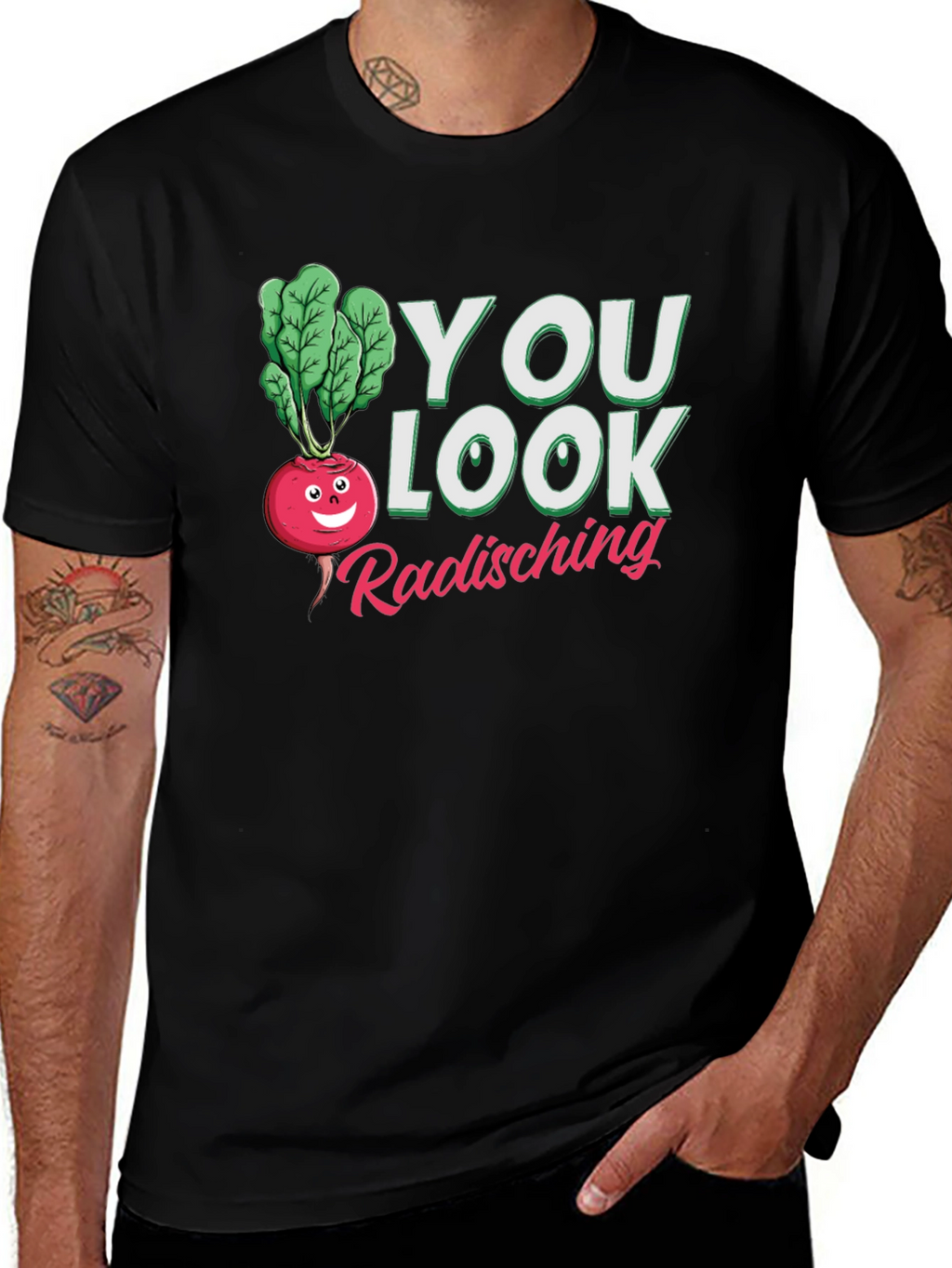 Radishing Radish Pun T-Shirt