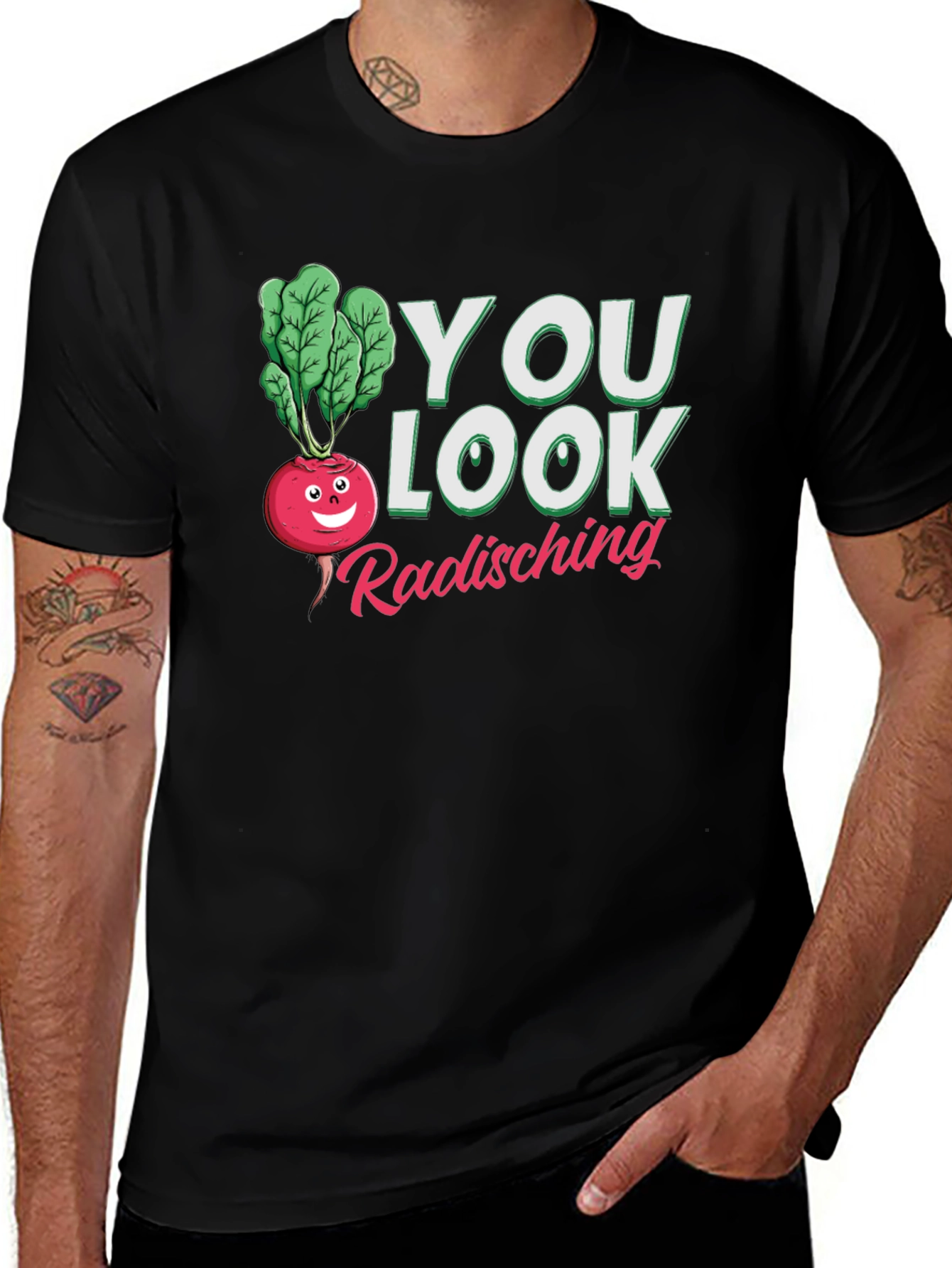 Radishing Radish Pun T-Shirt