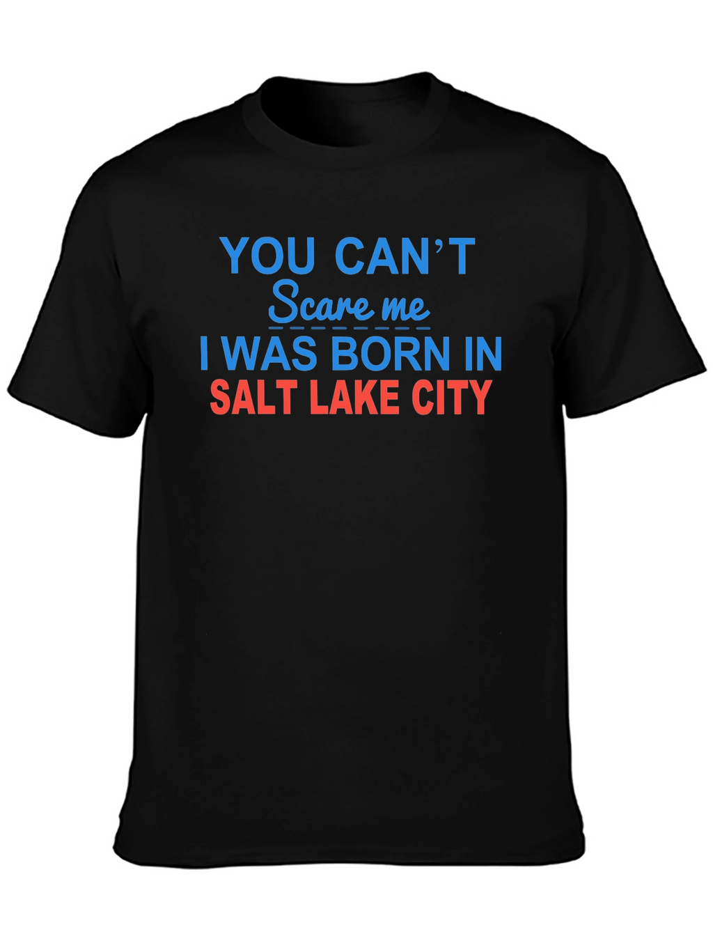Salt Lake City Born Funny Graphic T-Shirt