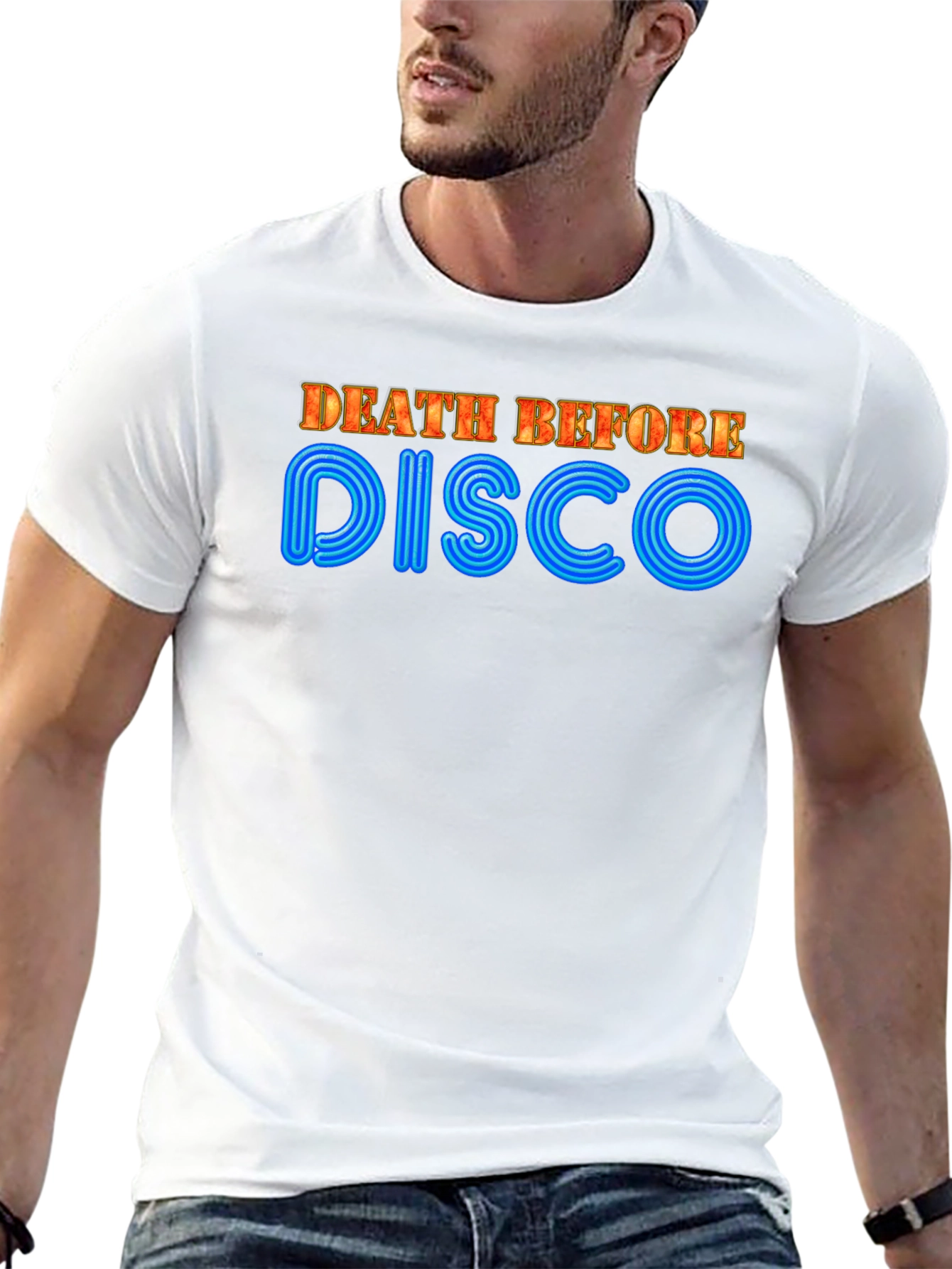 Death Before Disco Graphic T-Shirt