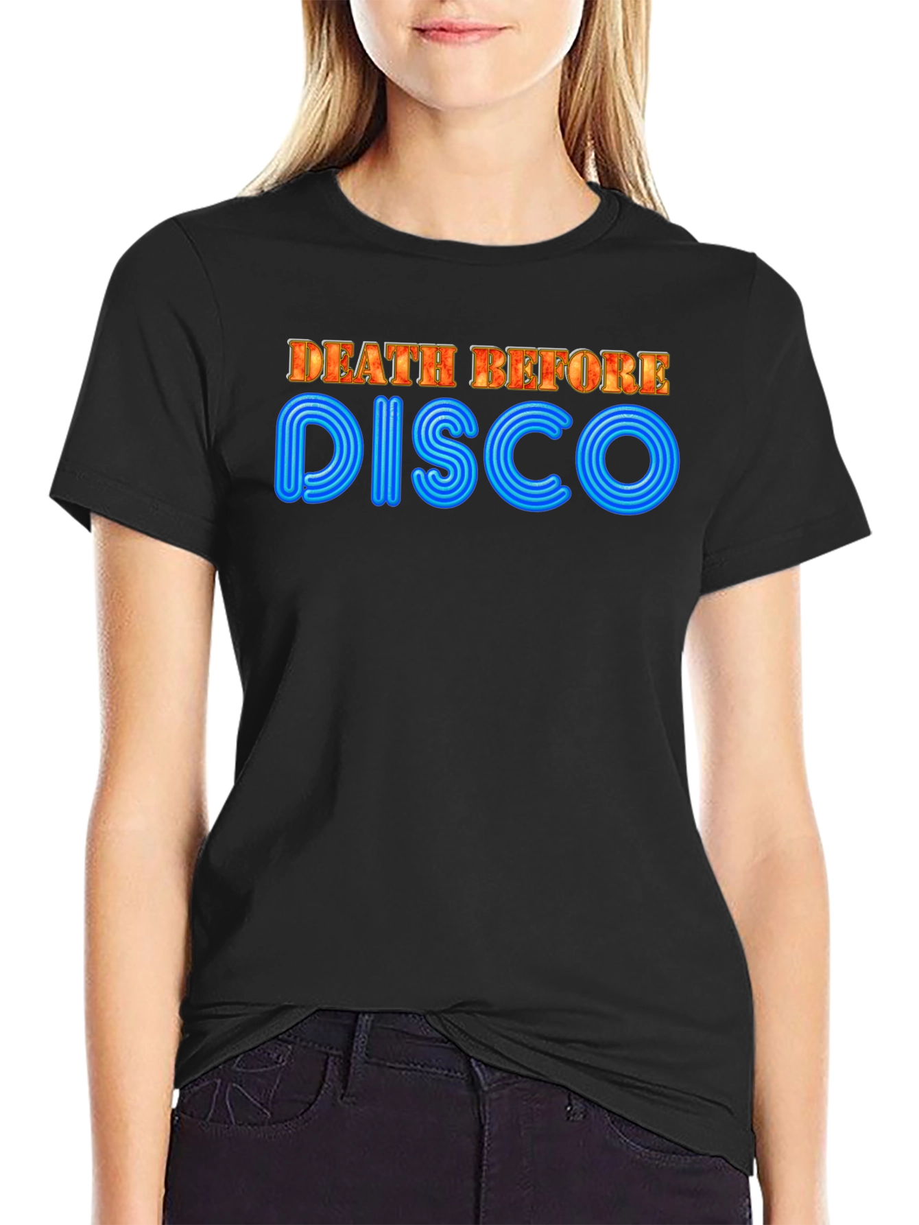 Death Before Disco Graphic T-Shirt