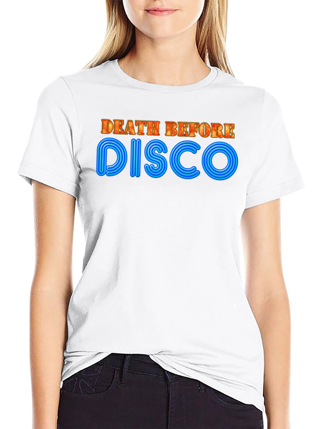 Death Before Disco Graphic T-Shirt