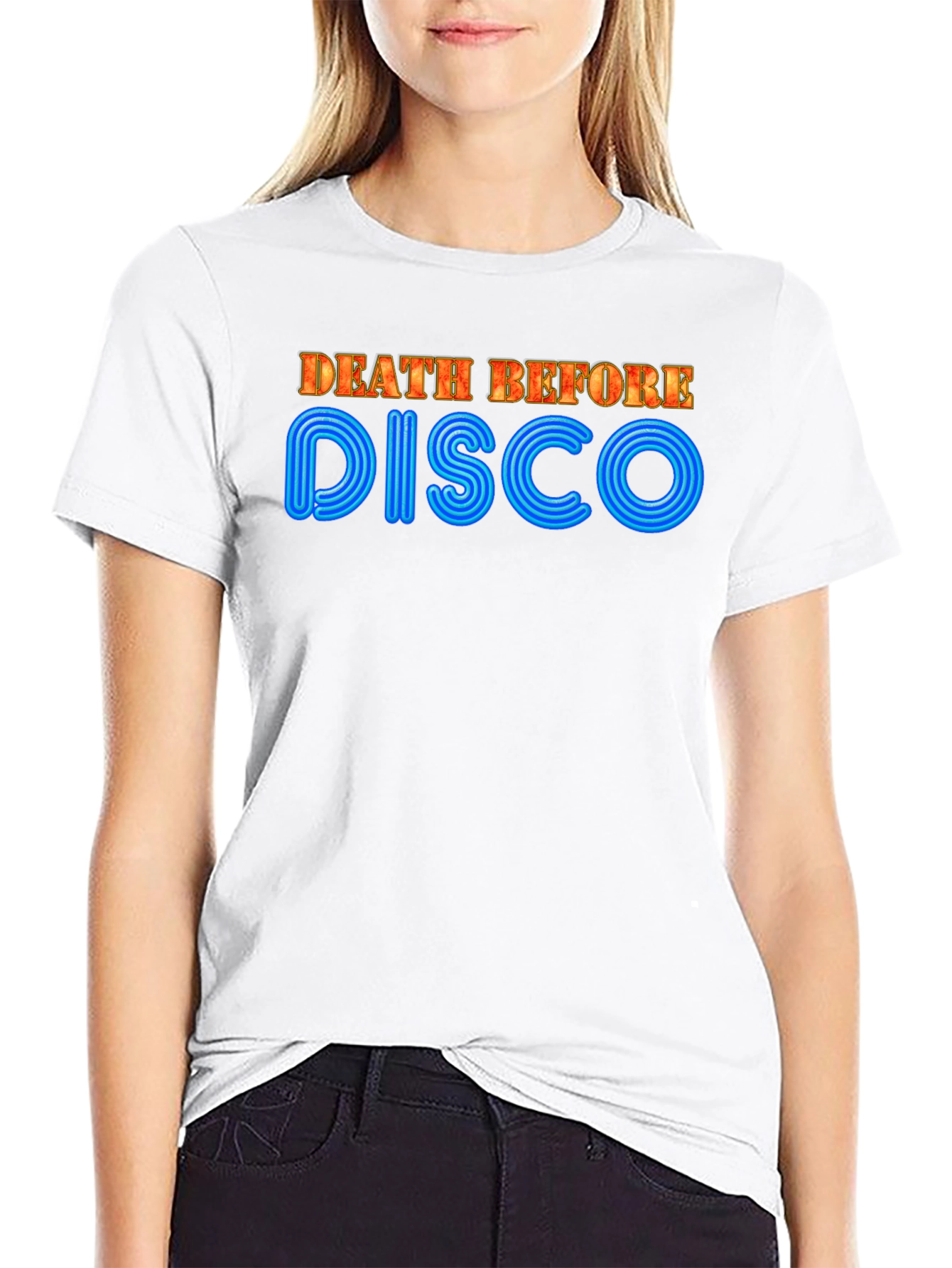 Death Before Disco Graphic T-Shirt