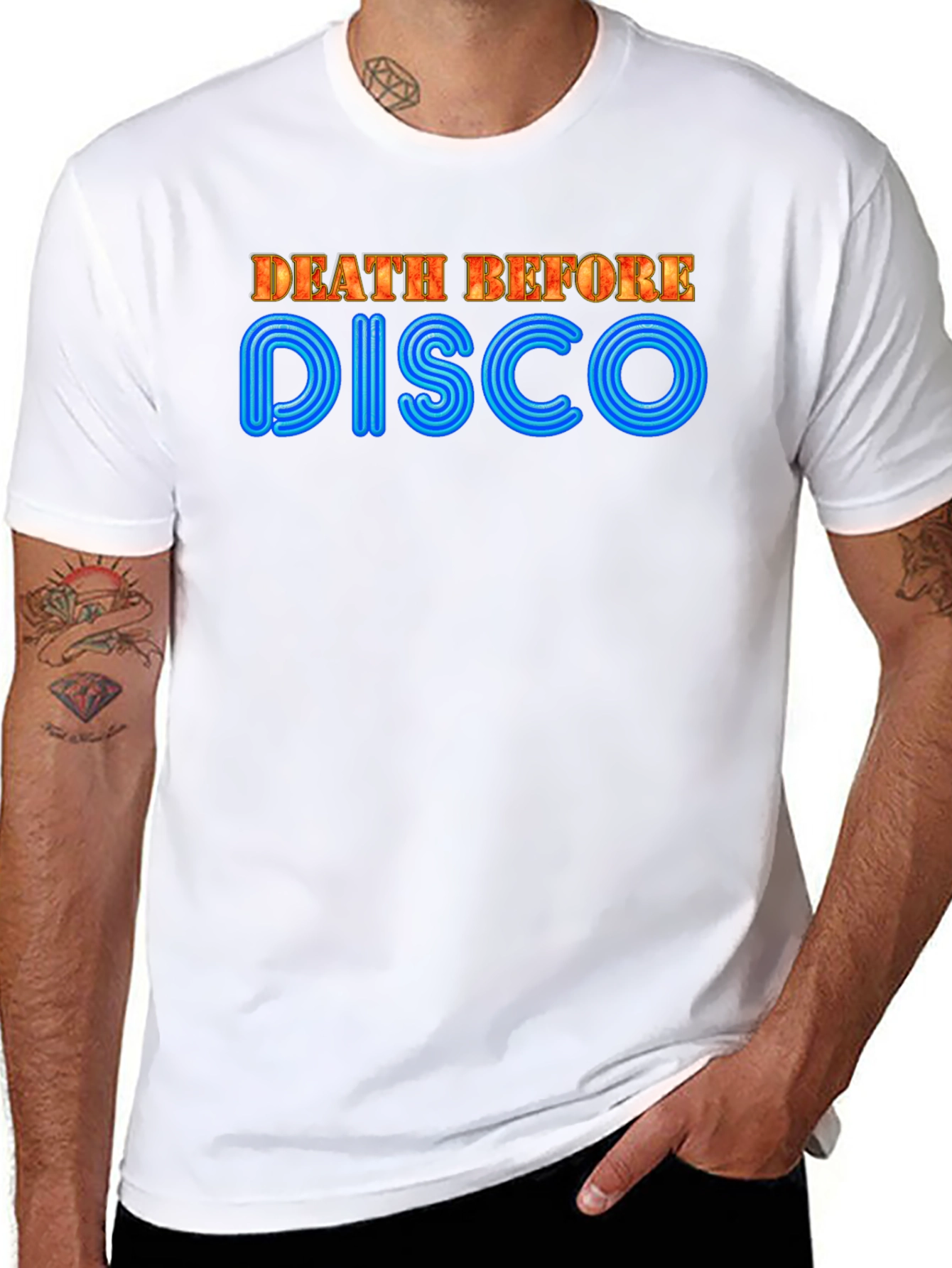 Death Before Disco Graphic T-Shirt