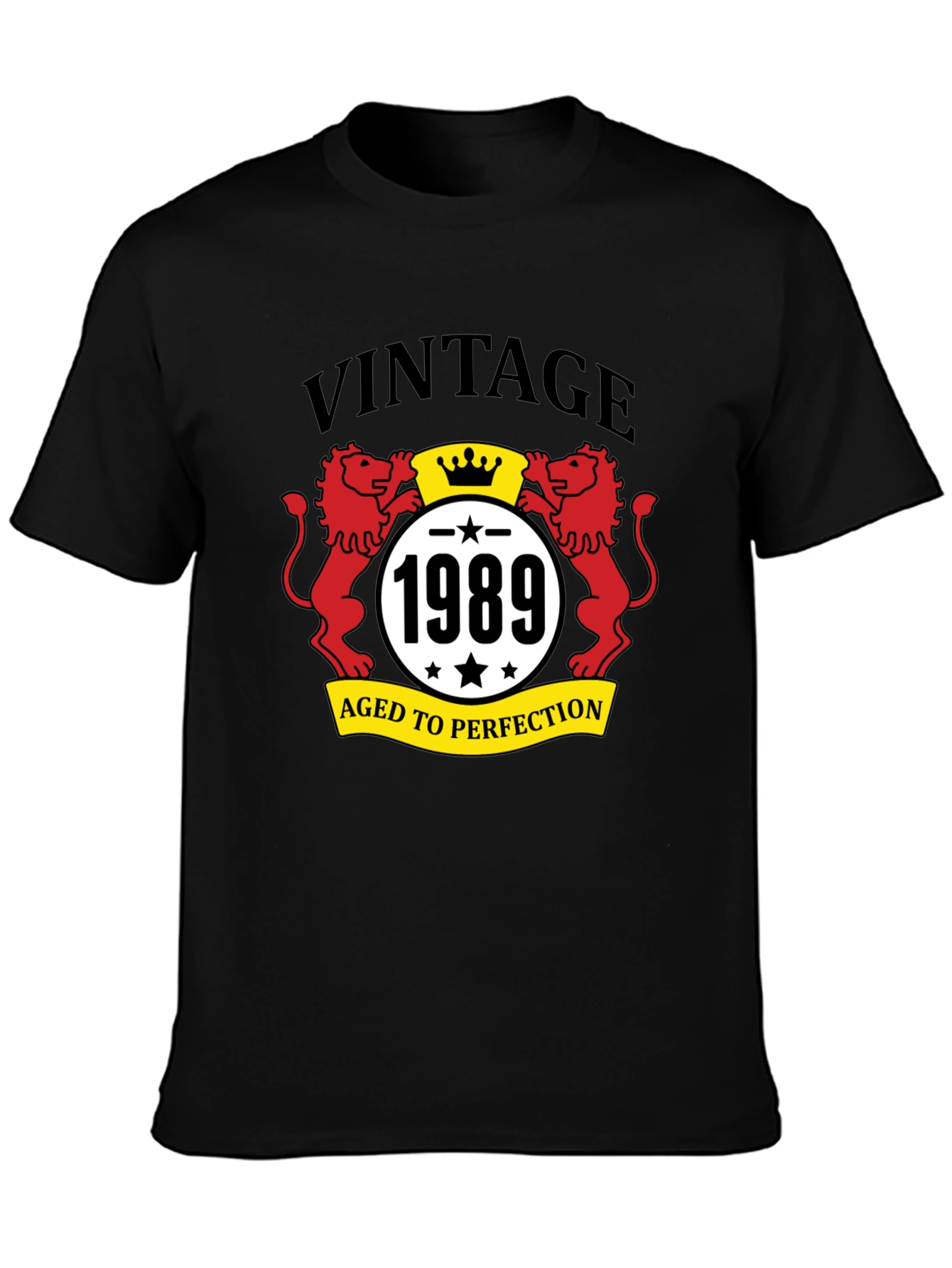 Vintage 1989 Aged to Perfection Graphic T-Shirt