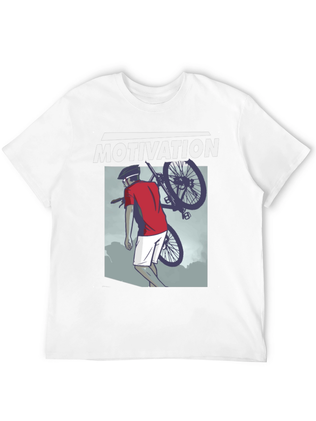 Motivation Cyclist Graphic T-Shirt