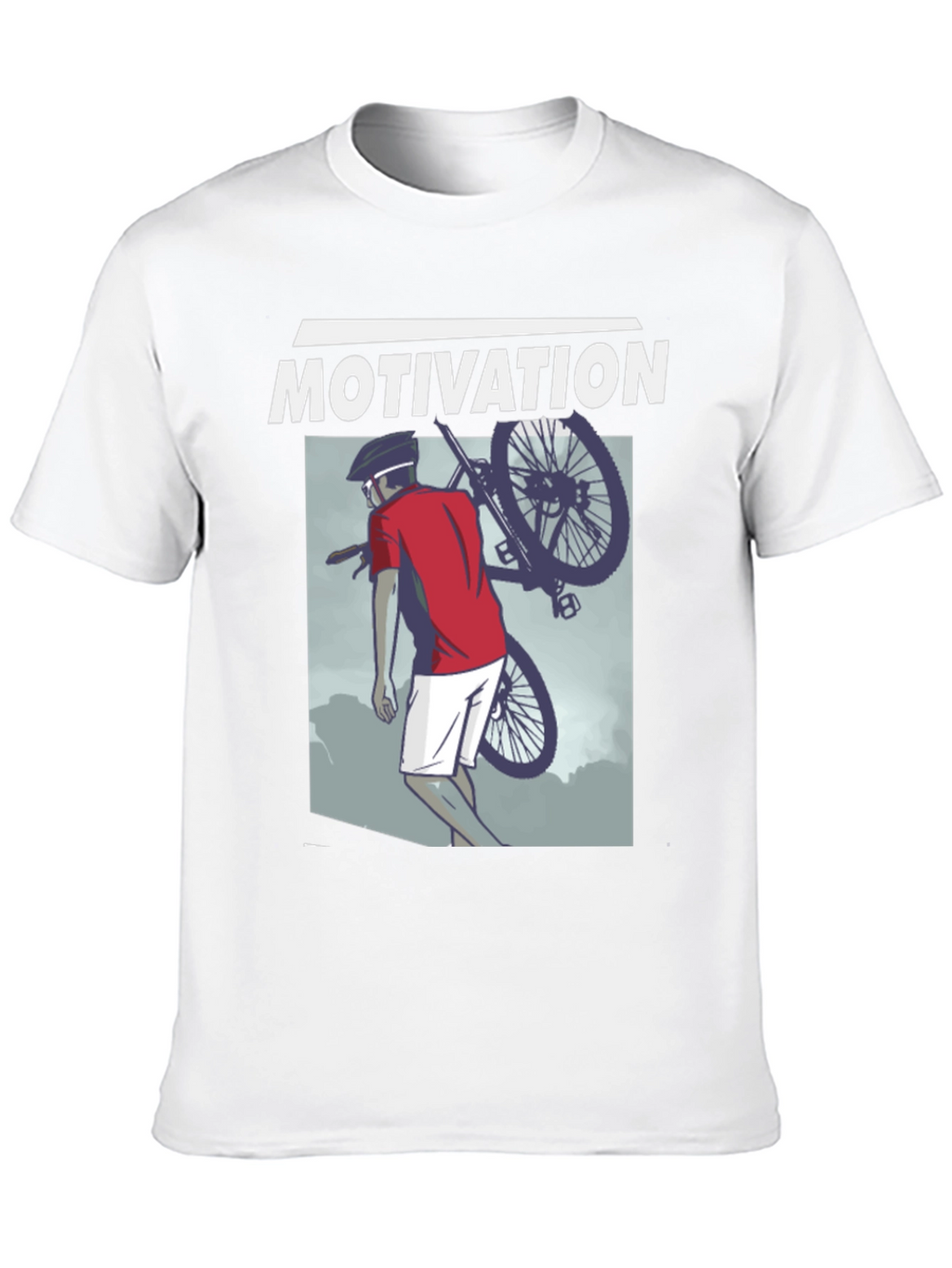 Motivation Cyclist Graphic T-Shirt