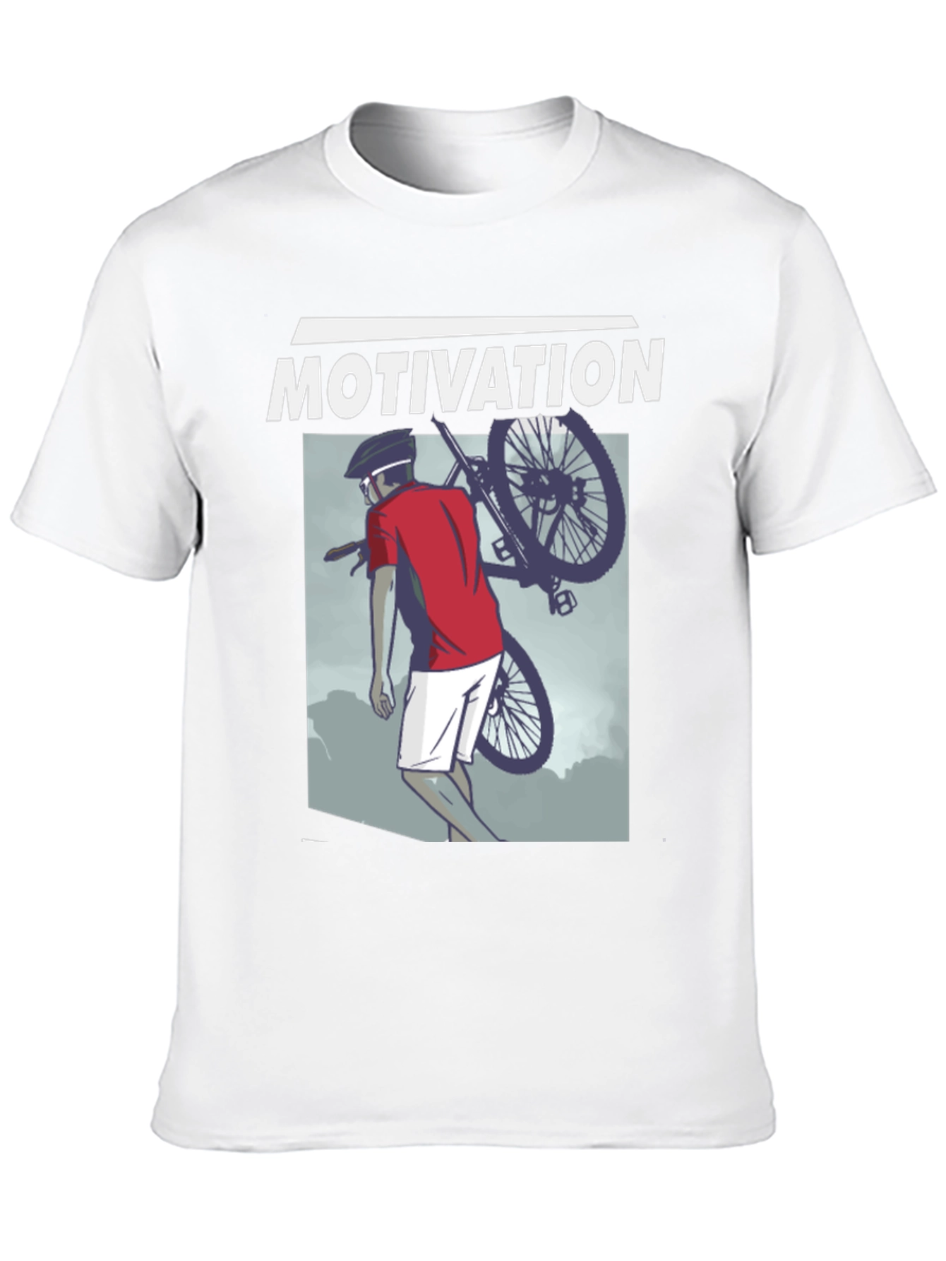 Motivation Cyclist Graphic T-Shirt