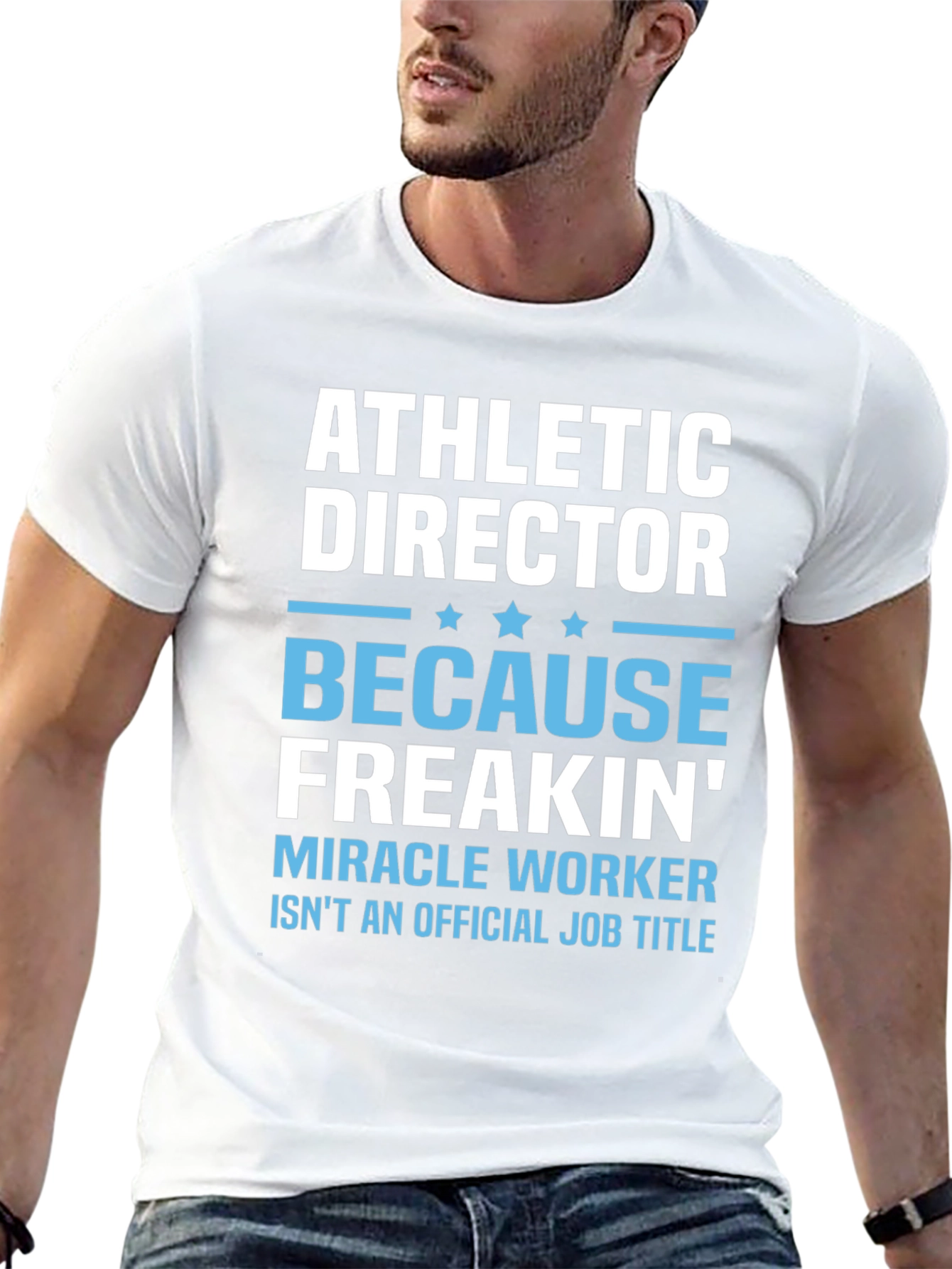 Athletic Director Miracle Worker Graphic Tee