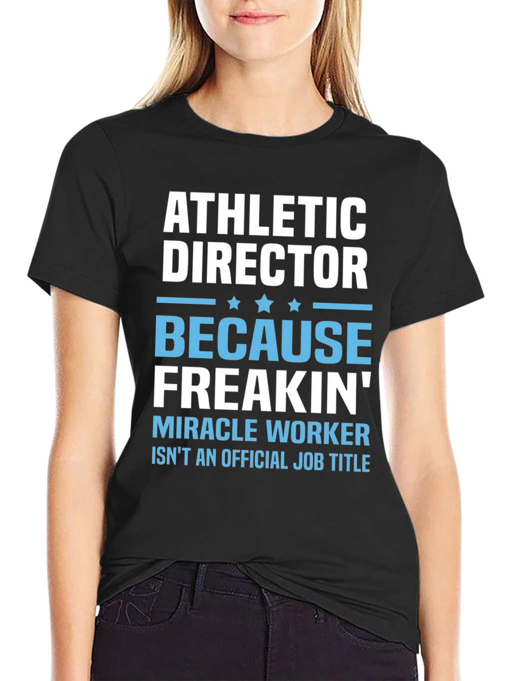 Athletic Director Miracle Worker Graphic Tee
