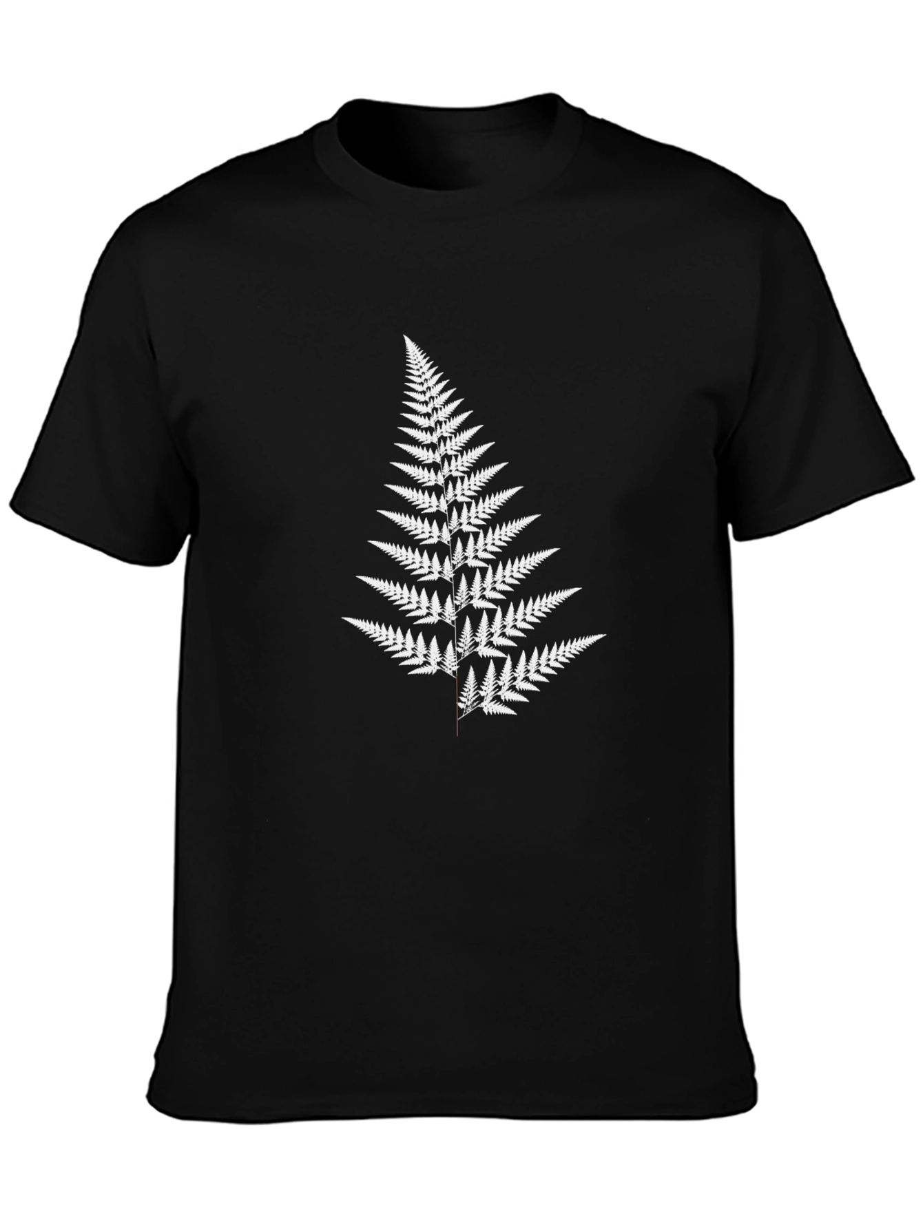 Fern Graphic Black T-Shirt