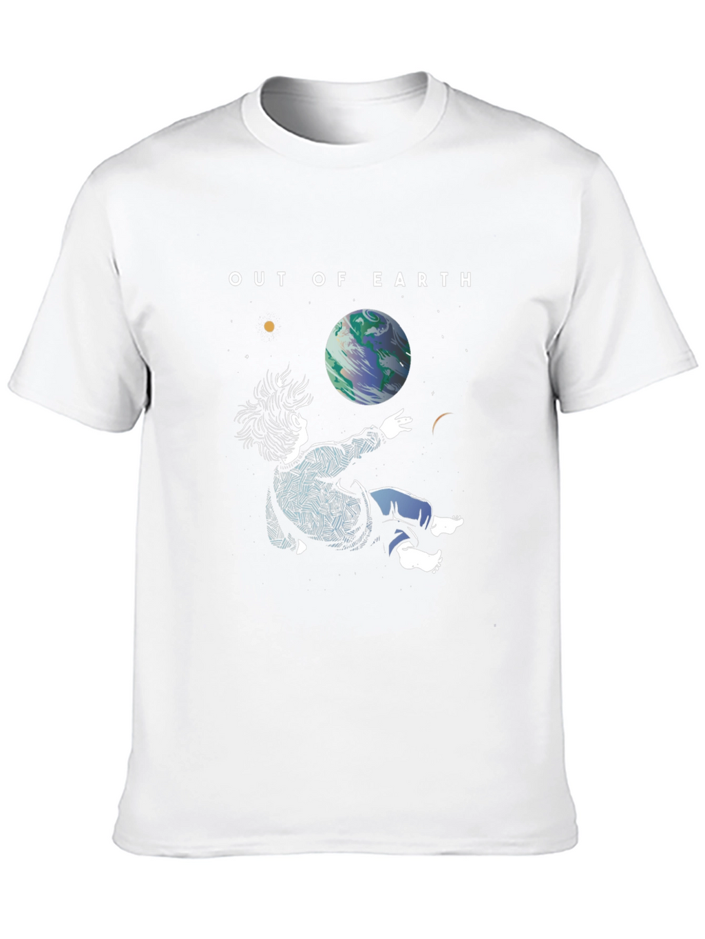 Out of Earth Graphic T-Shirt - Stylish Space Design
