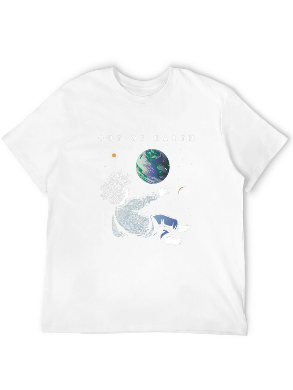 Out of Earth Graphic T-Shirt - Stylish Space Design