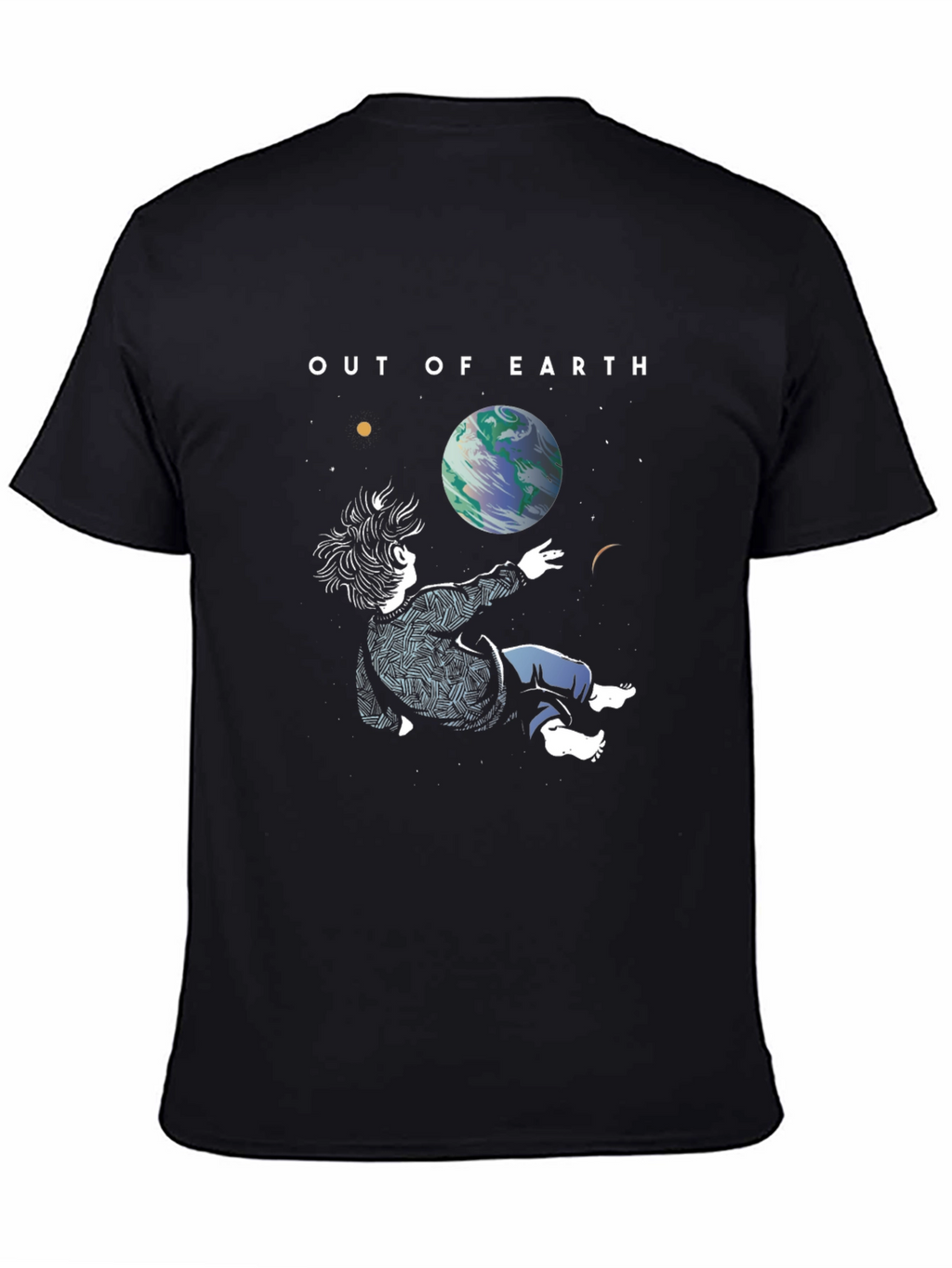 Out of Earth Graphic T-Shirt - Stylish Space Design