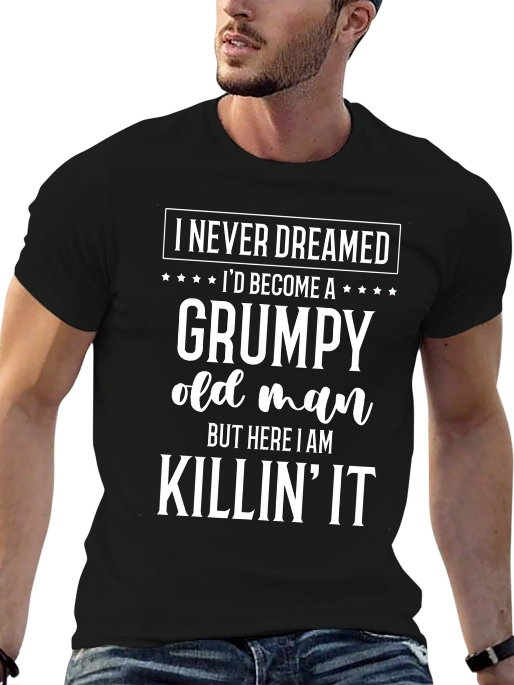 Grumpy Old Man T-Shirt - Funny Slogan Tee