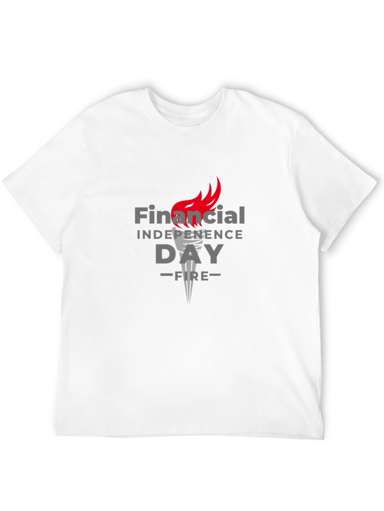 Financial Independence Day Black T-Shirt