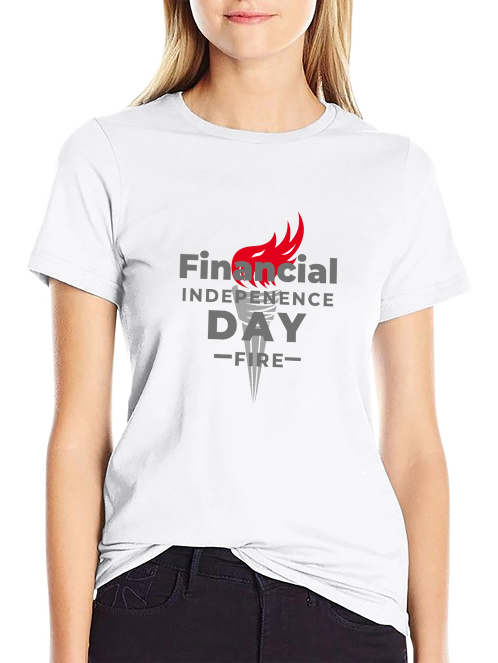 Financial Independence Day Black T-Shirt