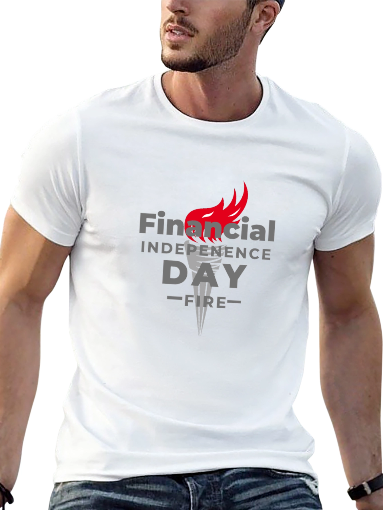 Financial Independence Day Black T-Shirt