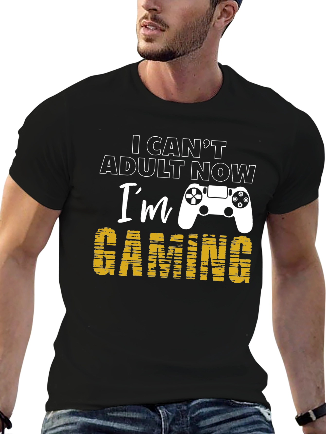 I Cant Adult Now Gaming T-Shirt