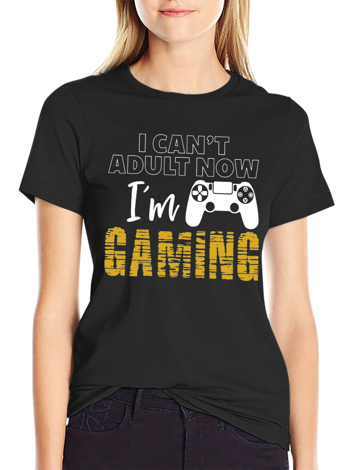 I Cant Adult Now Gaming T-Shirt