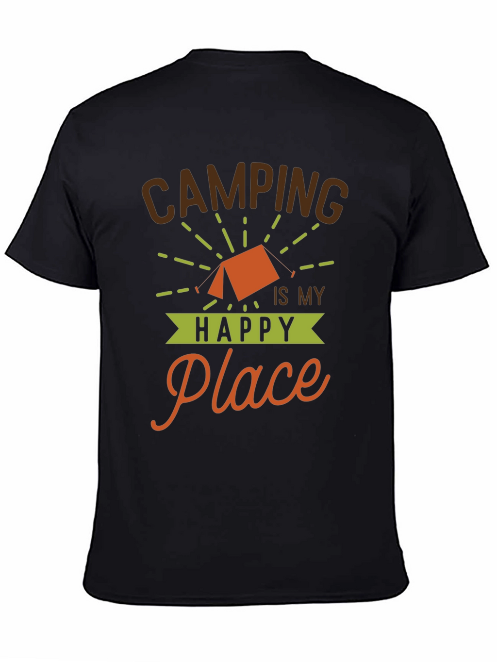 Camping is My Happy Place T-Shirt