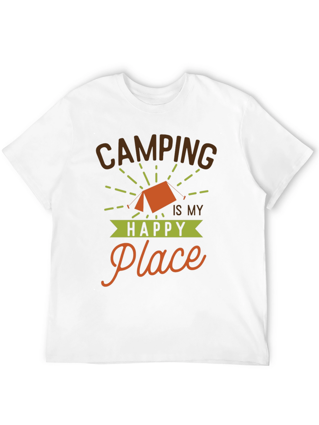 Camping is My Happy Place T-Shirt