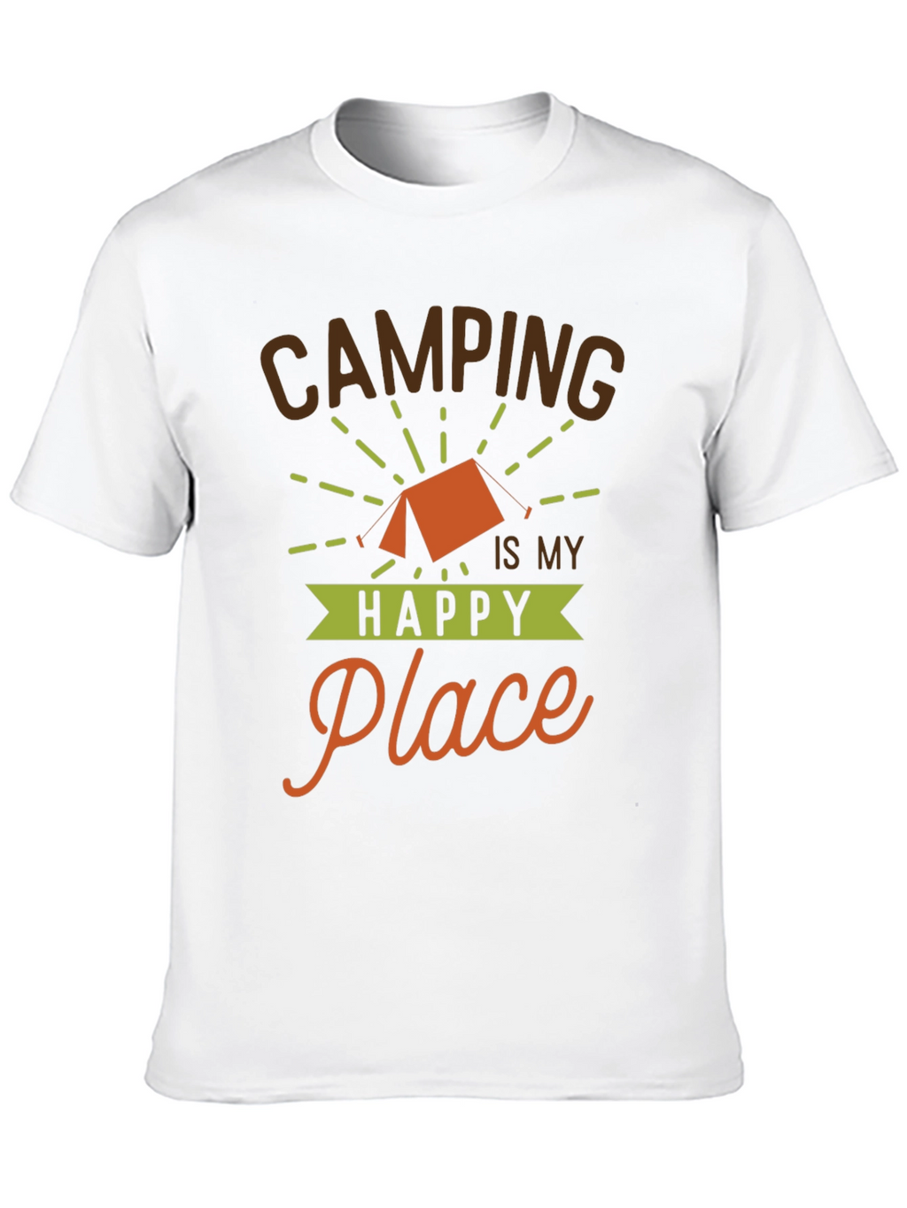 Camping is My Happy Place T-Shirt