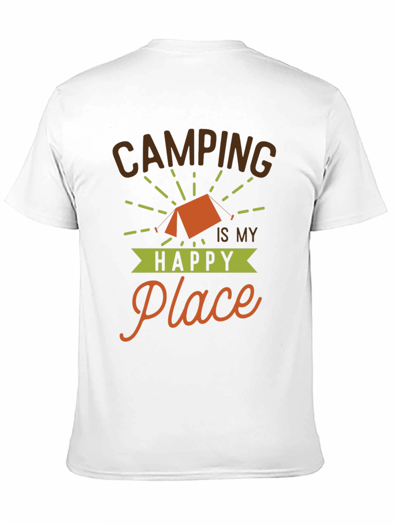 Camping is My Happy Place T-Shirt