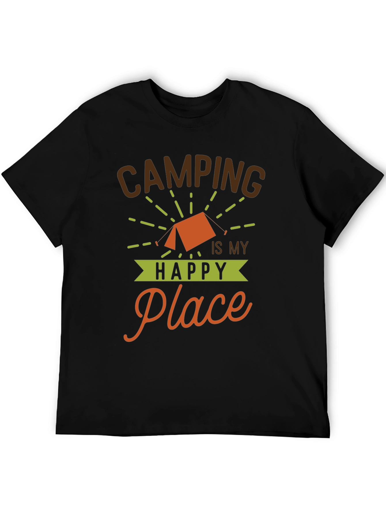 Camping is My Happy Place T-Shirt