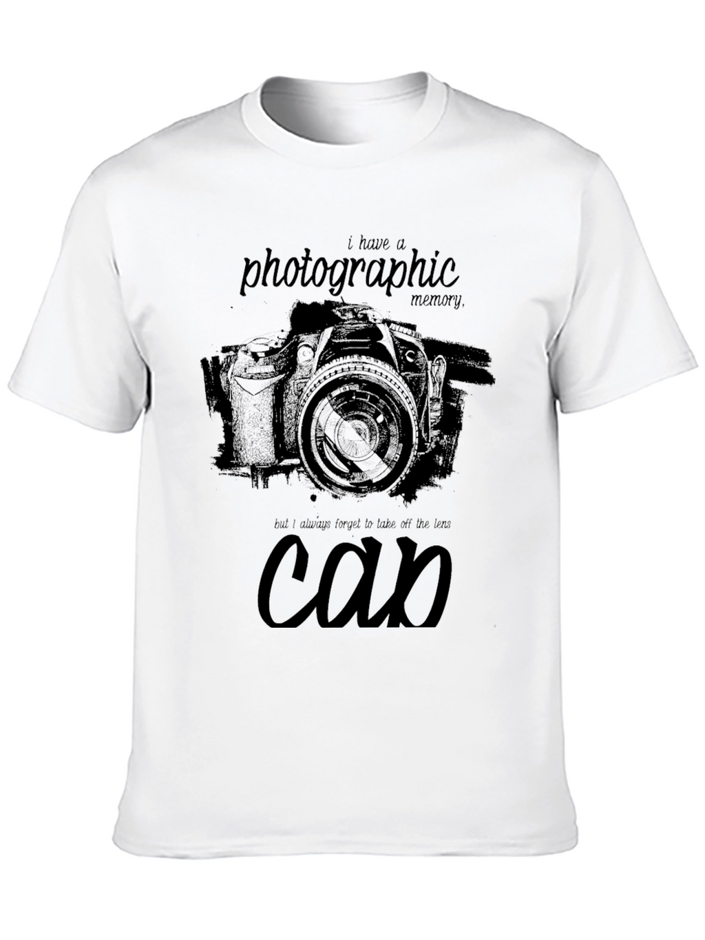 Photographic Memory Mens Black T-Shirt