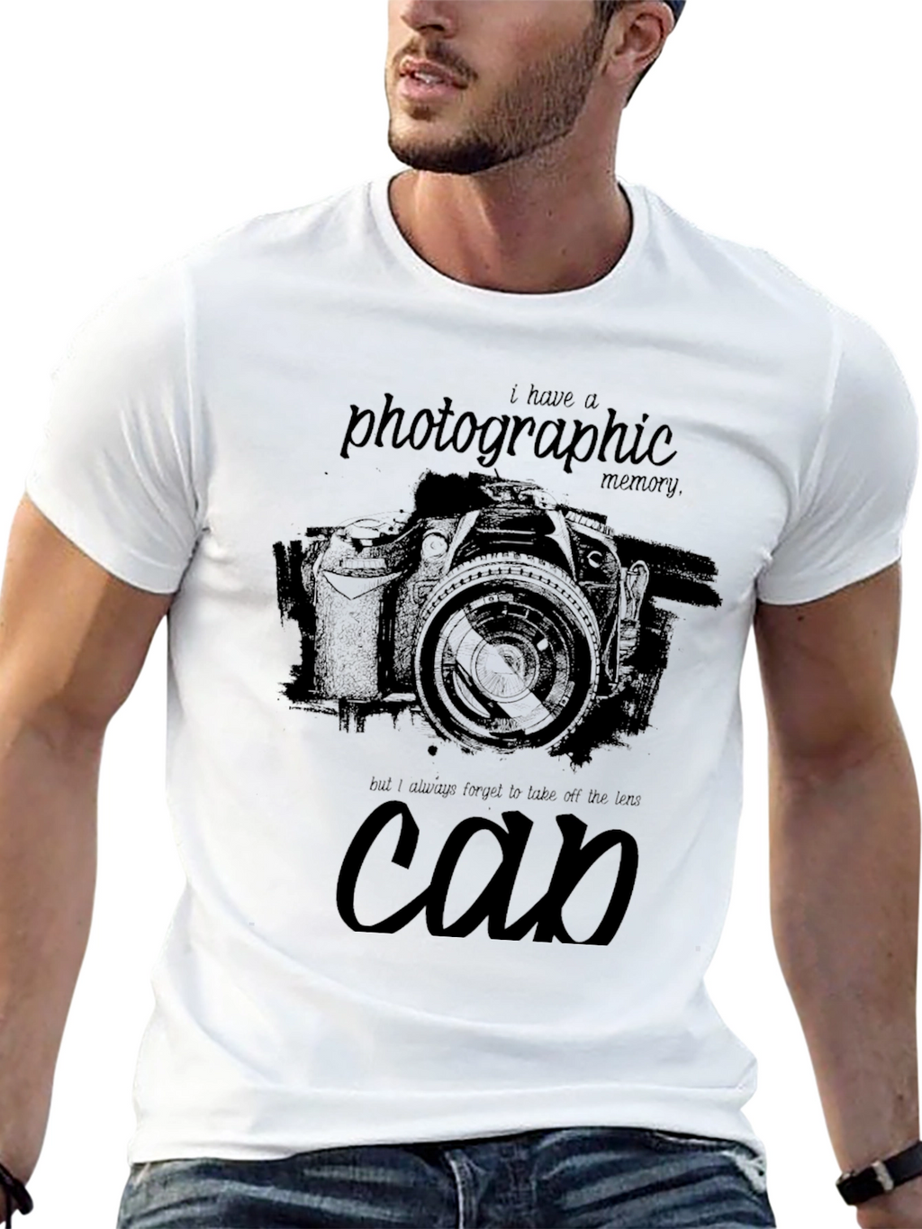Photographic Memory Mens Black T-Shirt