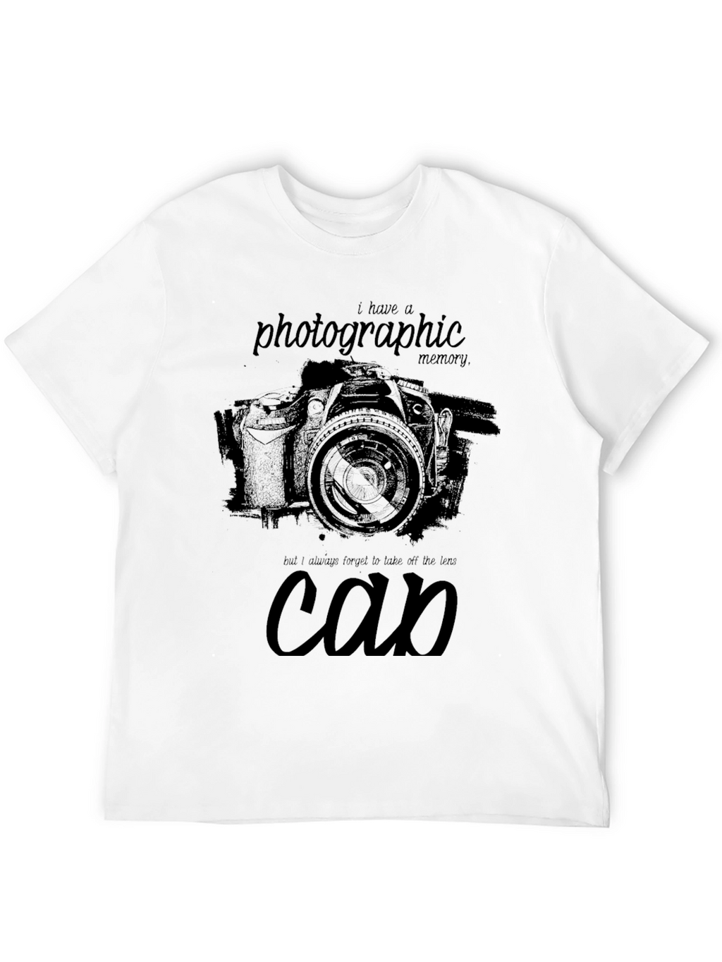 Photographic Memory Mens Black T-Shirt