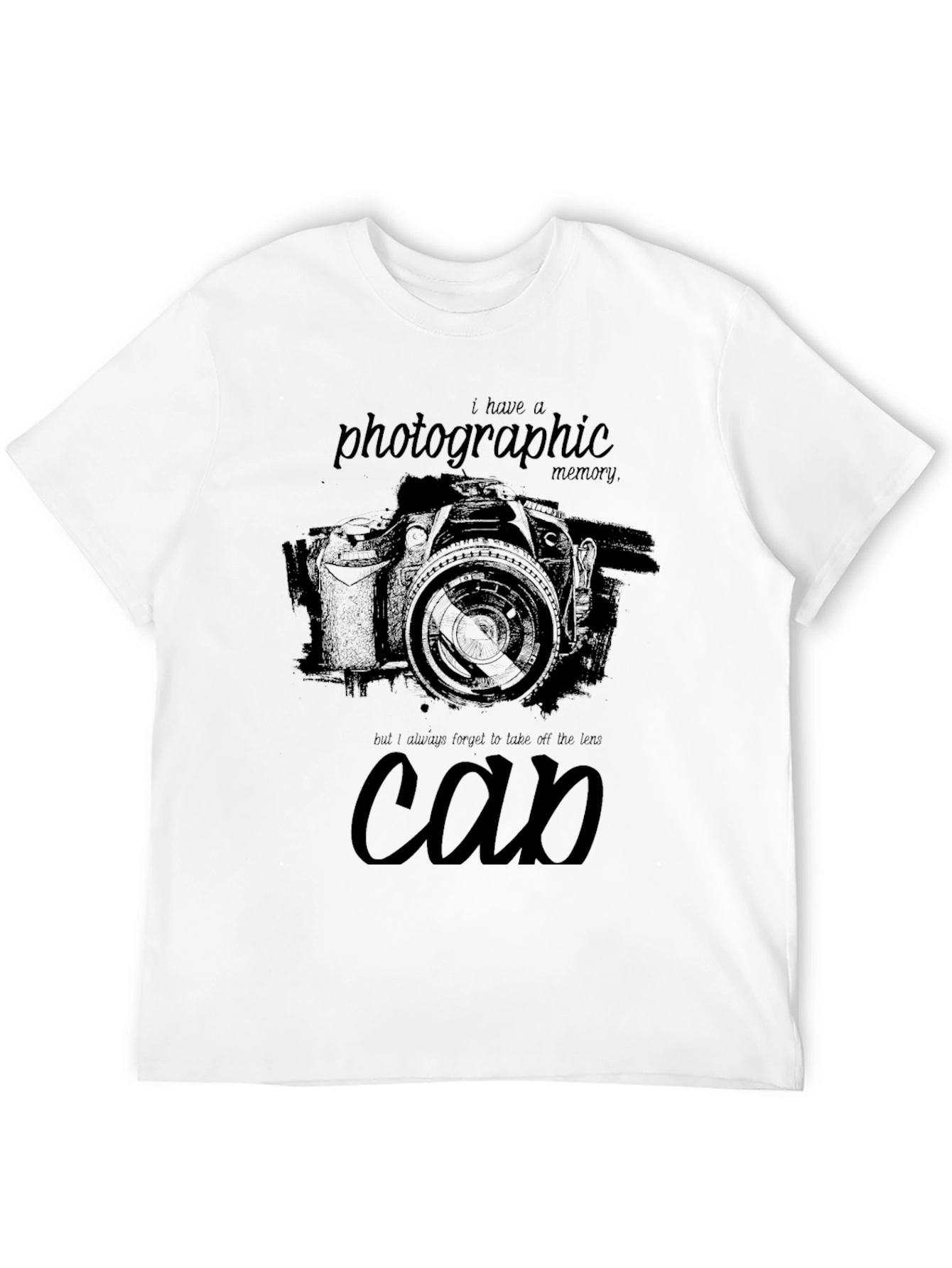 Photographic Memory Mens Black T-Shirt