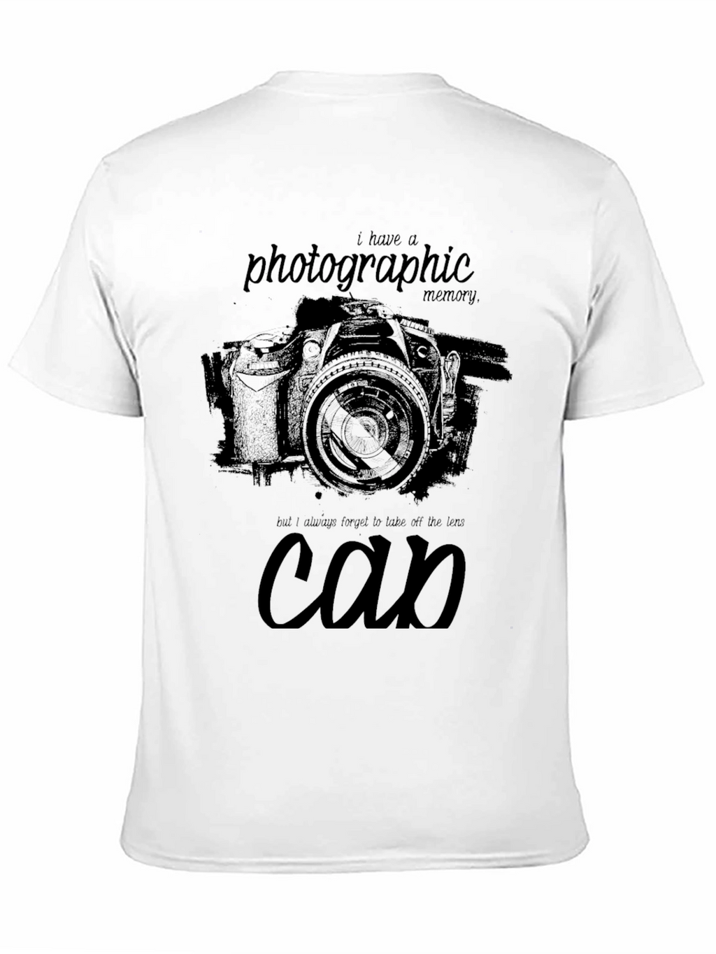 Photographic Memory Mens Black T-Shirt