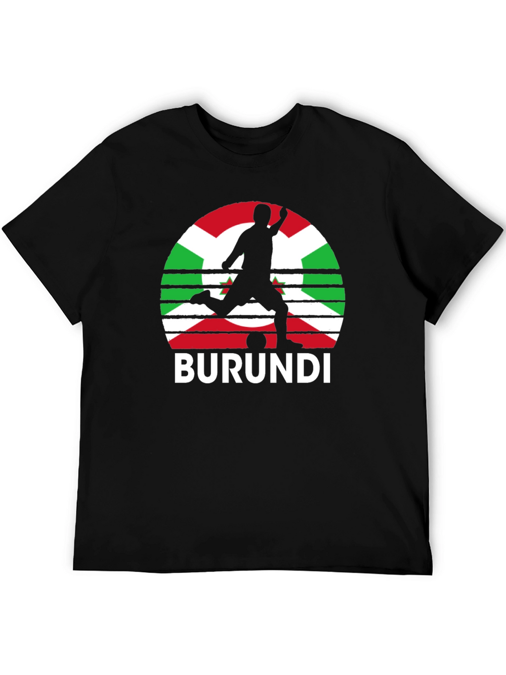Burundi Soccer Flag T-Shirt