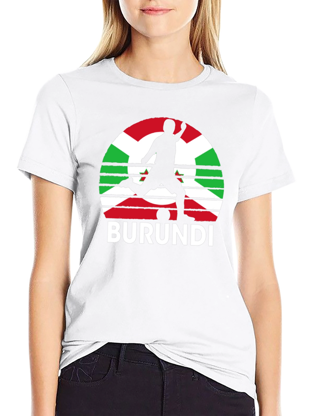 Burundi Soccer Flag T-Shirt