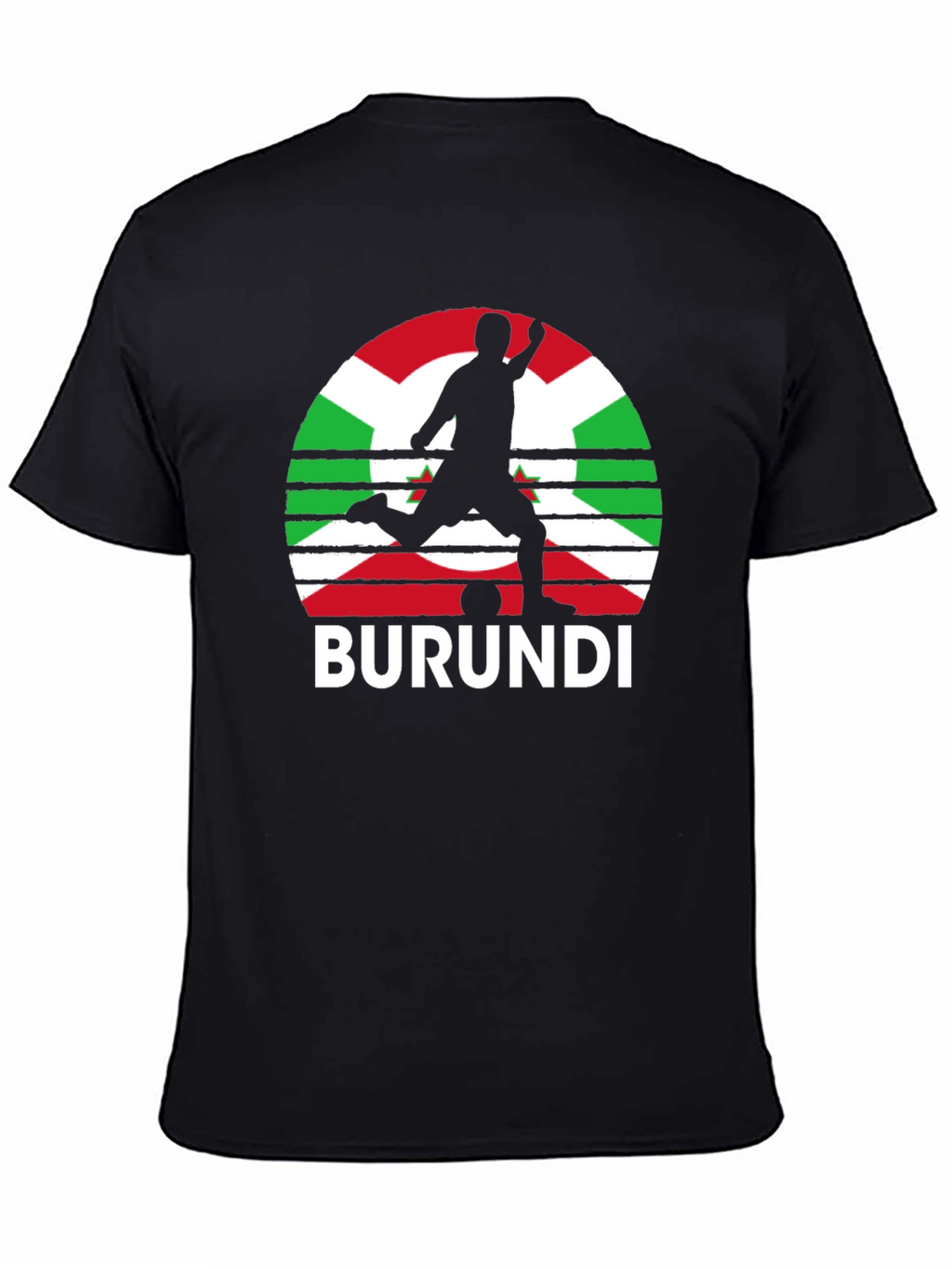 Burundi Soccer Flag T-Shirt