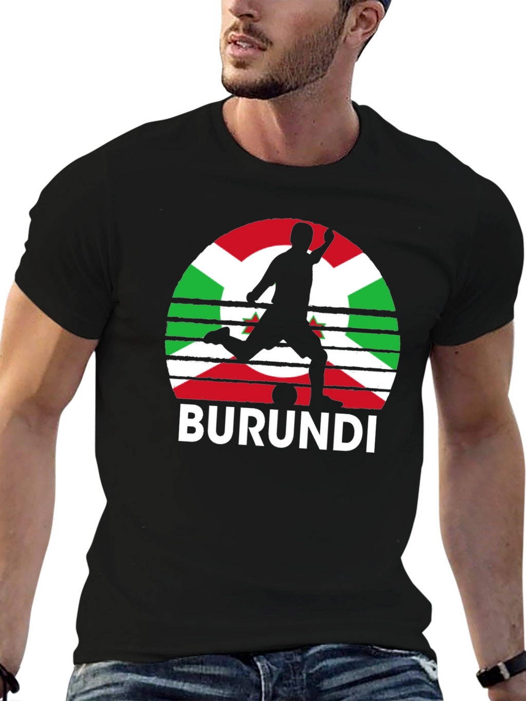 Burundi Soccer Flag T-Shirt