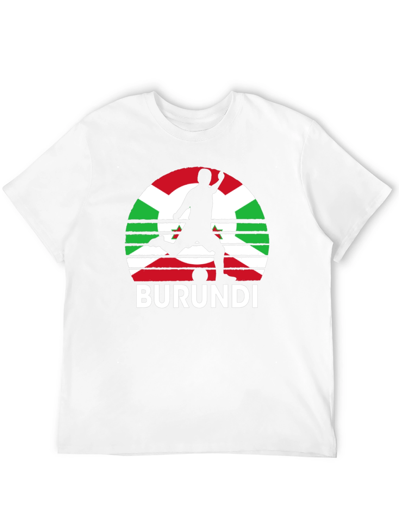 Burundi Soccer Flag T-Shirt