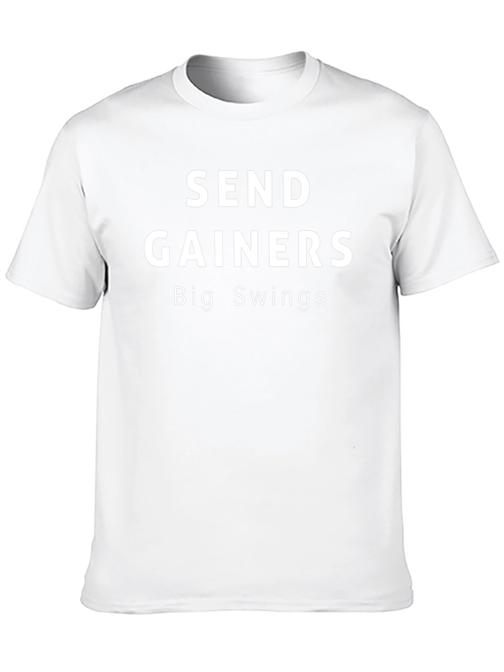 Send Gainers Big Swings Black T-Shirt