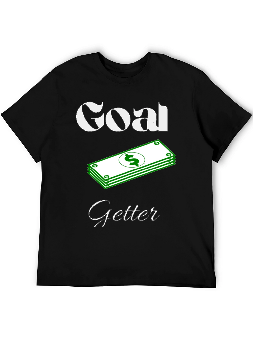 Goal Getter Graphic T-Shirt - Black