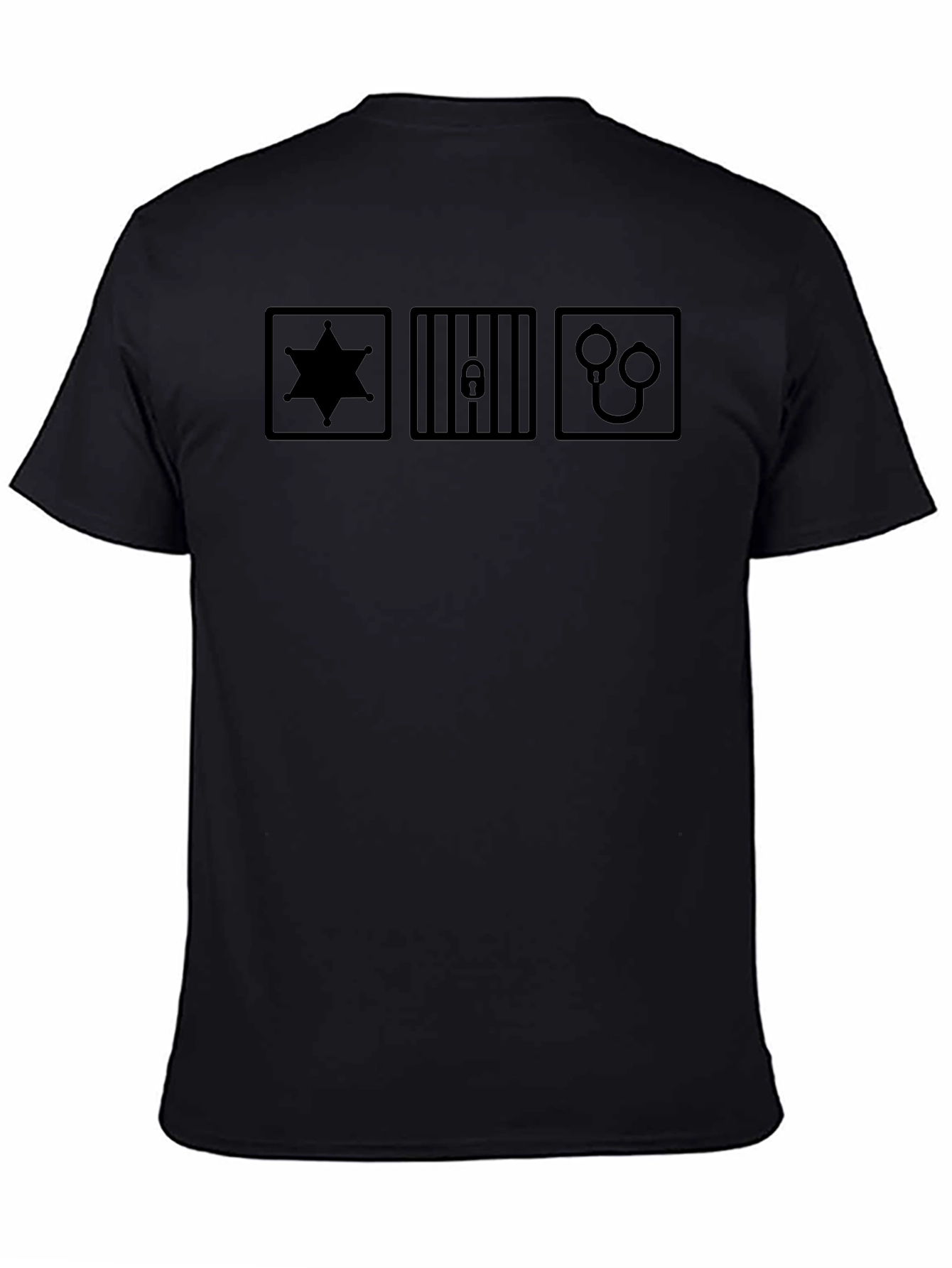 Sheriff Jail & Handcuffs Graphic Tee