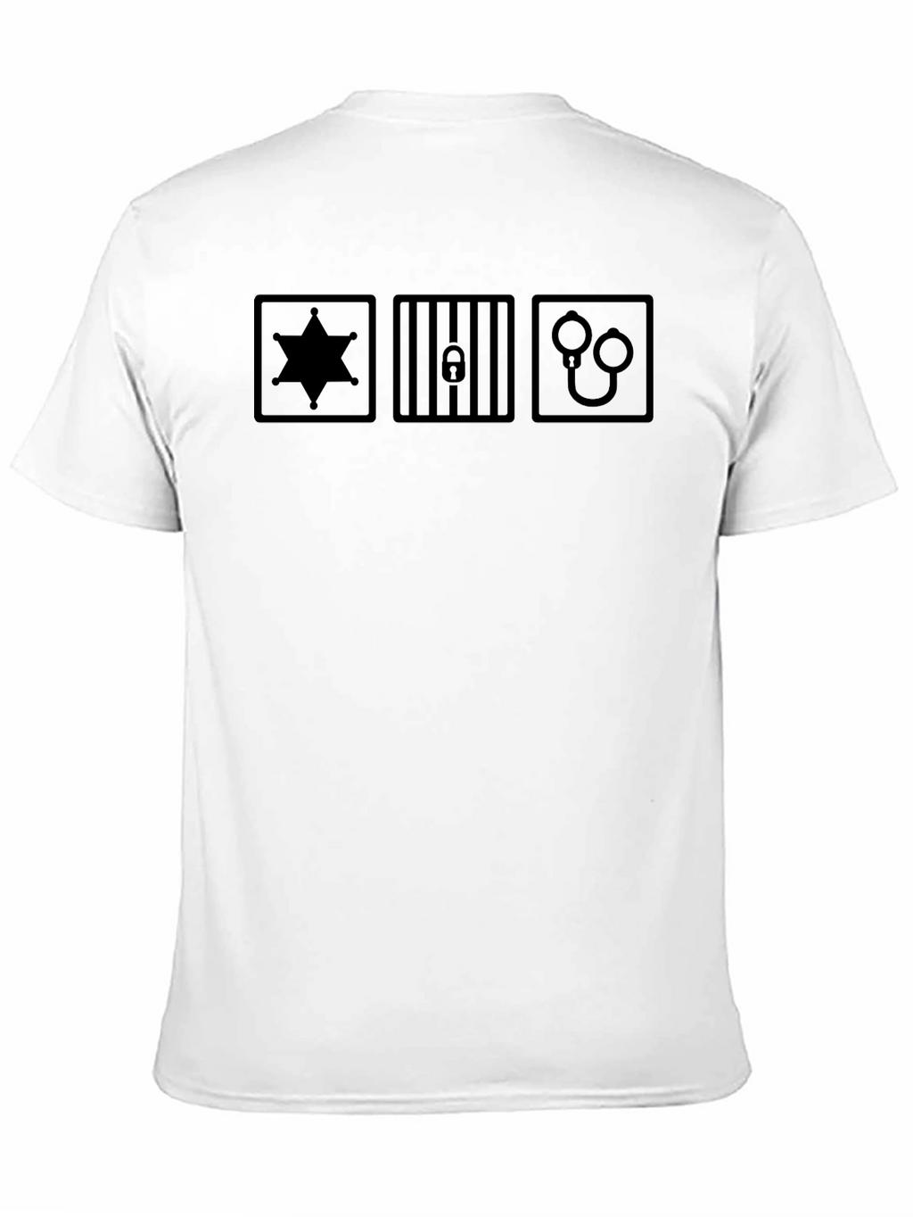 Sheriff Jail & Handcuffs Graphic Tee