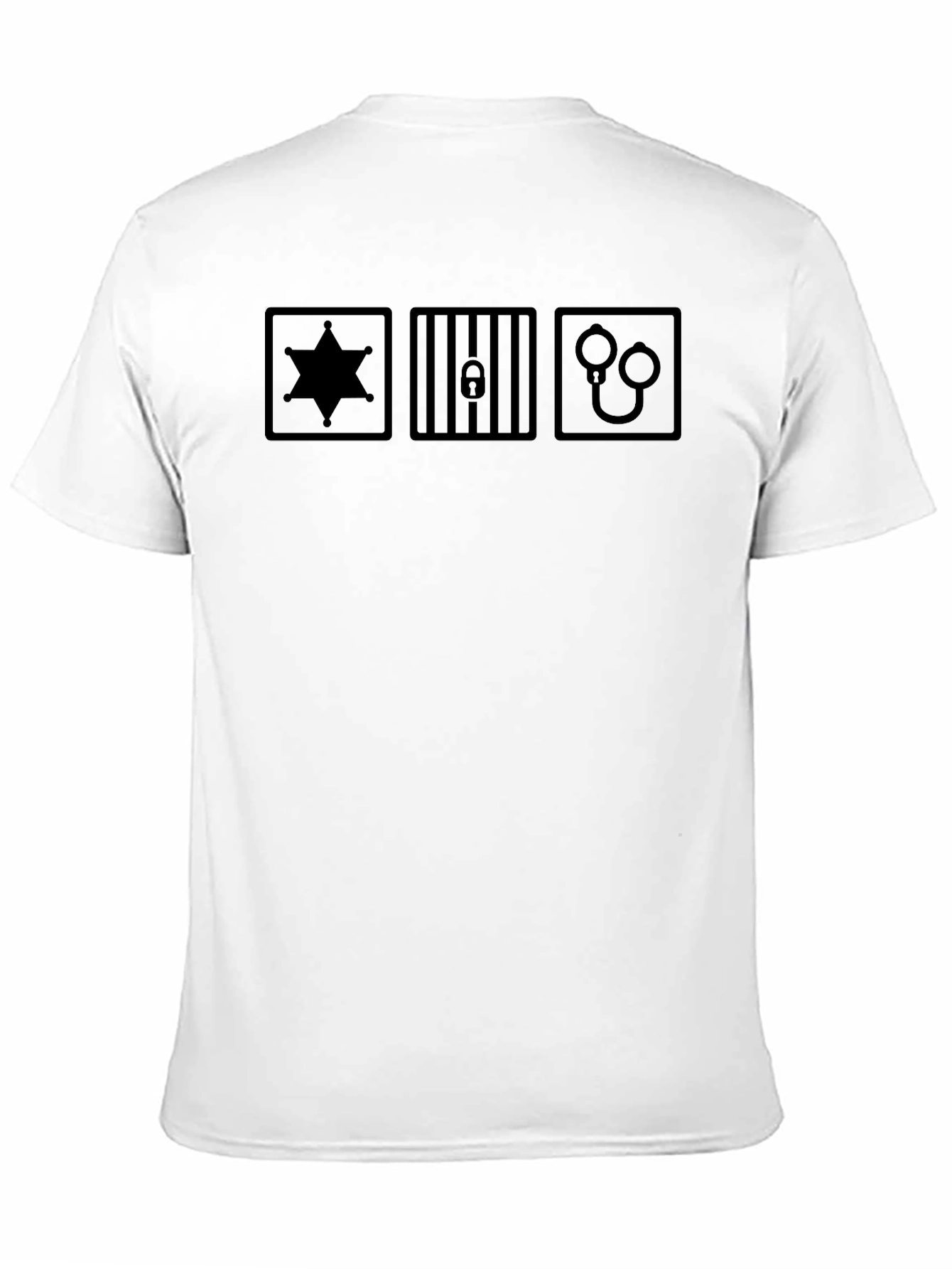 Sheriff Jail & Handcuffs Graphic Tee