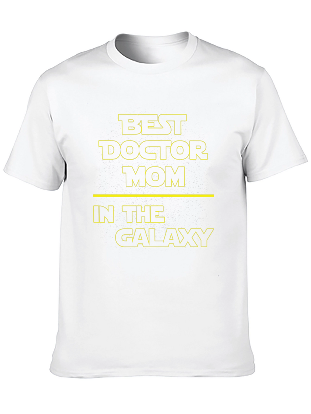 Best Doctor Mom Galaxy T-Shirt - Black