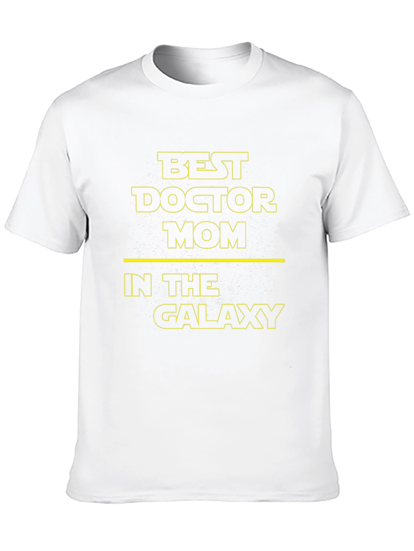 Best Doctor Mom Galaxy T-Shirt - Black