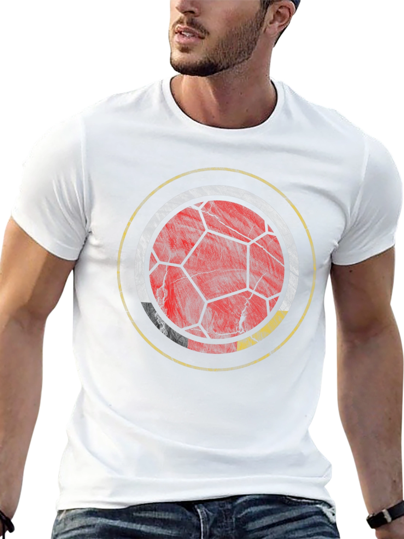 Belgium Flag Soccer T-Shirt