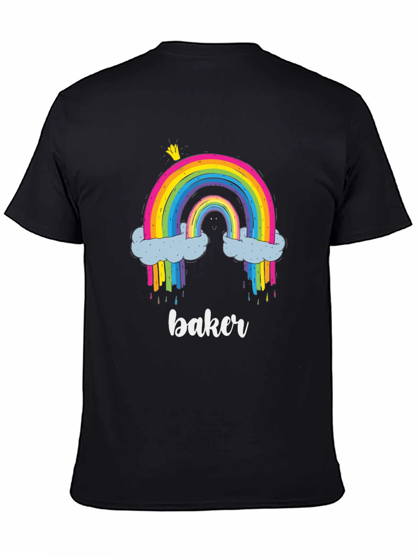Rainbow Baker T-Shirt - Cute Graphic Tee